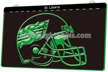 LS0416 Saskatchewan Roughriders Canadian Football Sports