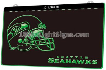 LS0418 Seattle Seahawks Helmet