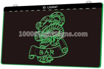 LS3047 Skull Bar