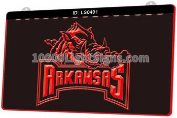LS0491 Arkansas Razorbacks Sports
