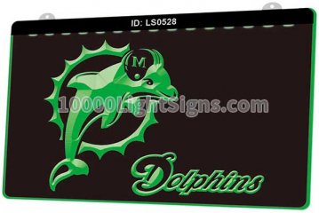 LS0528 Miami Dolphins AFC NFL Helmet Sports