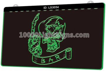 LS3054 Skull Bar