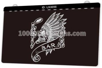 LS3055 Skull Bar