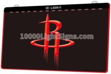 LS0811 Houston Rockets HOU NBA Sports