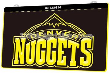 LS0814 Denver Nuggets Basketball Sport Bar