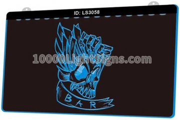 LS3058 Skull Bar