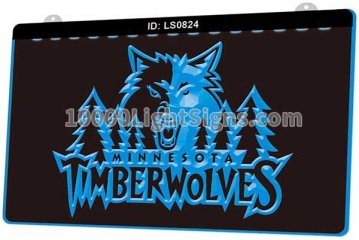 LS0824 Minnesota Timberwolves MIN NBA Sports