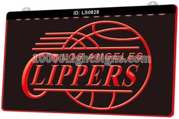 LS0828 Los Angeles Clippers Basketball Sports