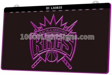 LS0835 Sacramento Kings Basketball Sports