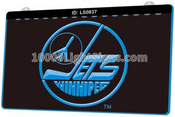 LS0837 Winnipeg Jets WPG NHL Sports Old Jets