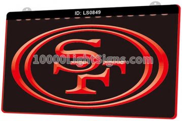 LS0849 San Francisco 49ers NFC NFL Sports