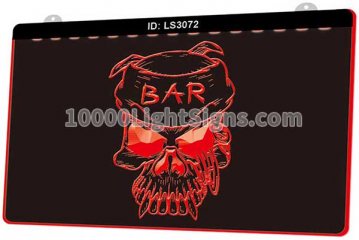 LS3072 Skull Bar