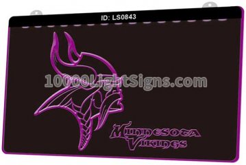 LS0843 Minnesota Vikings NFC NFL Sports