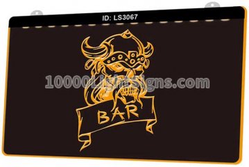 LS3067 Skull Bar