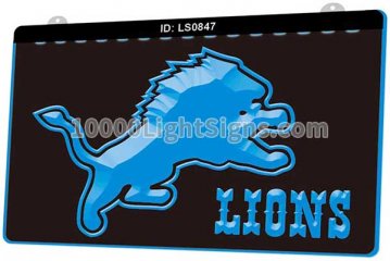LS0847 Detroit Lions NFC NFL Sports