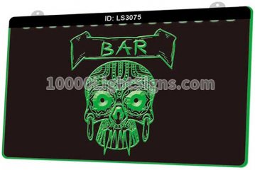 LS3075 Skull Bar