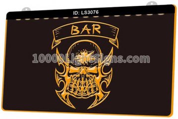 LS3076 Skull Bar