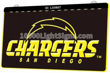 LS0867 San Diego Chargers AFC NFL Sports