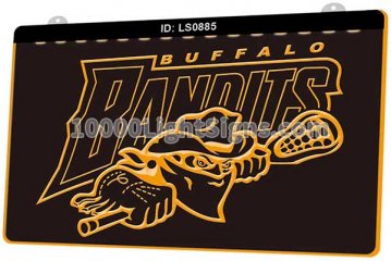 LS0885 Buffalo Bandits Nll Lacrosse Sports