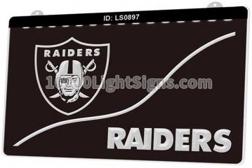 LS0897 Oakland Raiders AFC NFL Sports