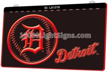 LS1376 Detroit Tigers AL MLB Sports