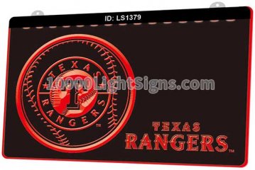 LS1379 Texas Rangers AL MLB Sports