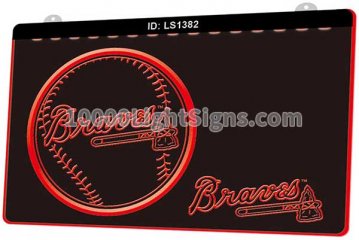 LS1382 Atlanta Braves NL MLB Sports