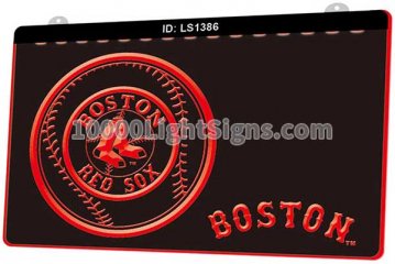 LS1386 Boston Red Sox AL MLB Sports