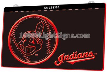 LS1388 Cleveland Indians AL MLB Sports