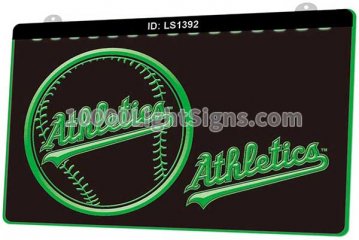 LS1392 Oakland Athletics AL MLB Sports