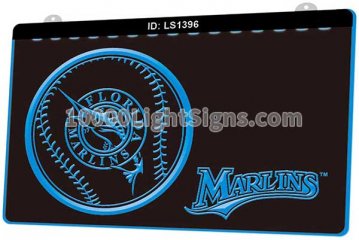 LS1396 Florida Marlins NL MLB Sports