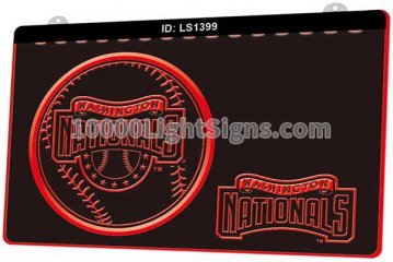LS1399 Washington Nationals baseball Sports