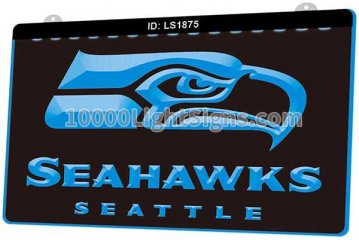 LS1875 Seattle Seahawks Fan Blue