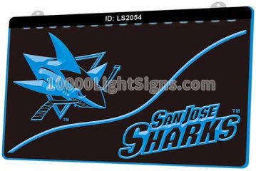 LS2054 San Jose Sharks SJS NHL Sports