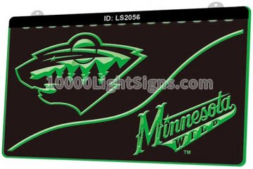LS2056 Minnesota Wild MIN NHL Sports