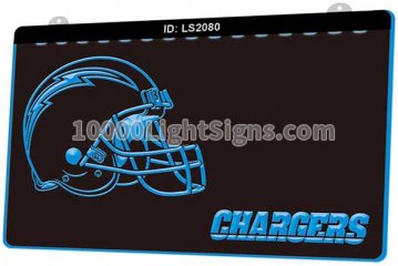LS2080 San Diego Chargers AFC NFL Helmet Sports