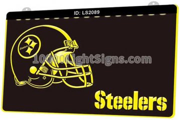 LS2089 Pittsburgh Steelers AFC NFL Helmet Sports