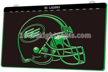 LS2093 Edmonton Eskimos Canadian football Helmet