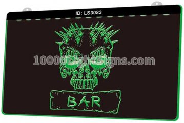 LS3083 Skull Bar