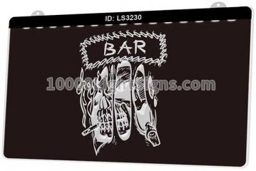 LS3230 Skull Bar