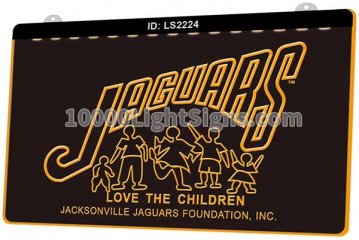 LS2224 Jacksonville Jaguars AFC NFL Sports Love The Children