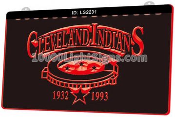 LS2231 Cleveland Indians AL MLB Sports 1932 1993