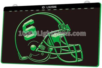 LS2586 Michigan State Spartan Football Helmet