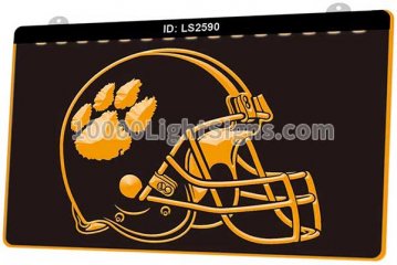 LS2590 Clemson Tigers Football Helmet