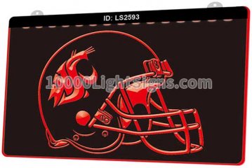 LS2593 WSC Washington State Cougars basketball Helmet