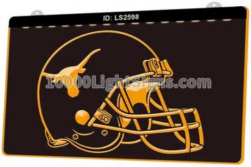 LS2598 Texas Longhorns Helmet Football Sports