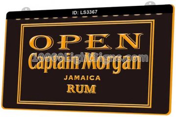 LS3367 Captain Morgan Jamaica Rum Open
