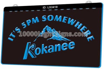 LS3418 Kokanee Beer Bar Its 5 Pm Somewhere