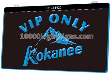 LS3420 Kokanee Beer Bar Vip Only