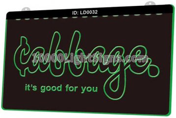 LD0032 Cabbage its good for you